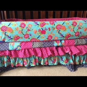 Baby girl crib bedding